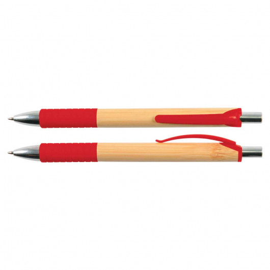 Promotional Clade Bamboo Pens Red